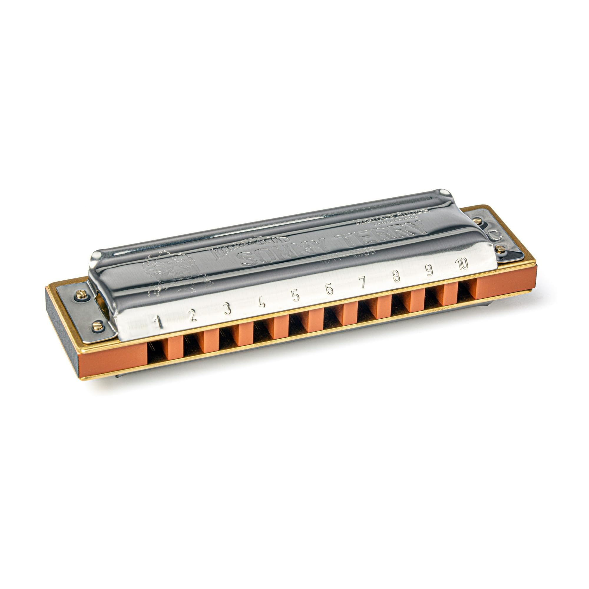 Amazon.com: Hohner Sonny Terry Heritage Edition Diatonic Harmonica